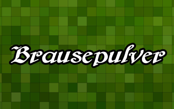 Brausepulver: A Display Font with Creative Spark