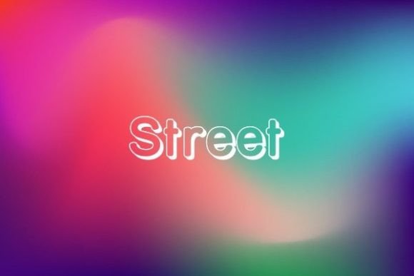 Discovering Street: A Display Font with Character