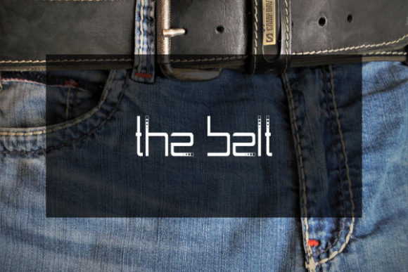 Discovering The Belt: A Modern Display Typeface for Bold Visuals