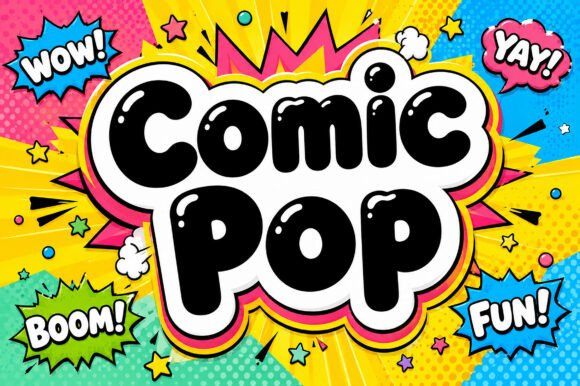 Exploring Comic Pop: A Typeface That Commands Attention